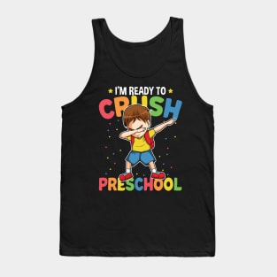 Dabbing Boy Back To School Gift For Preschool Kids Tank Top